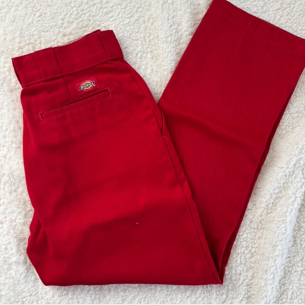 Red Dickies Pants